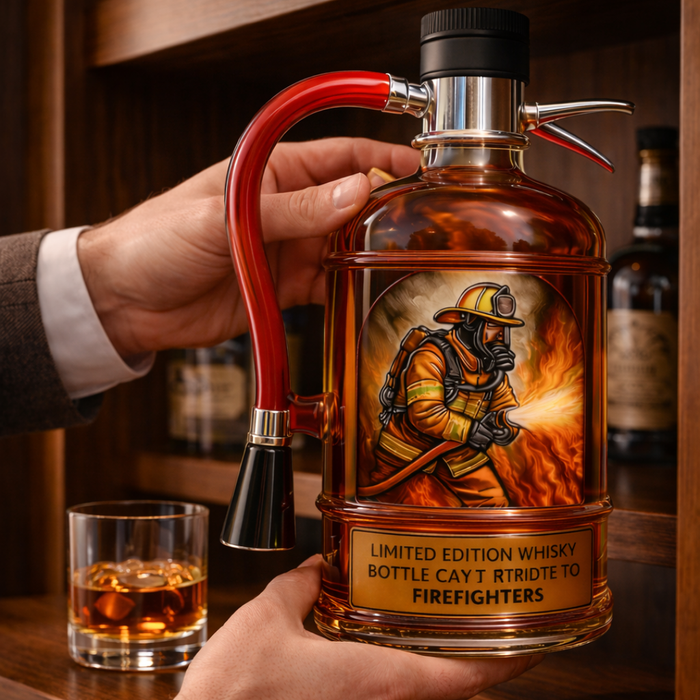 Whiskey Üveg – Tűzoltó Készülék Kiadás – 8. kép