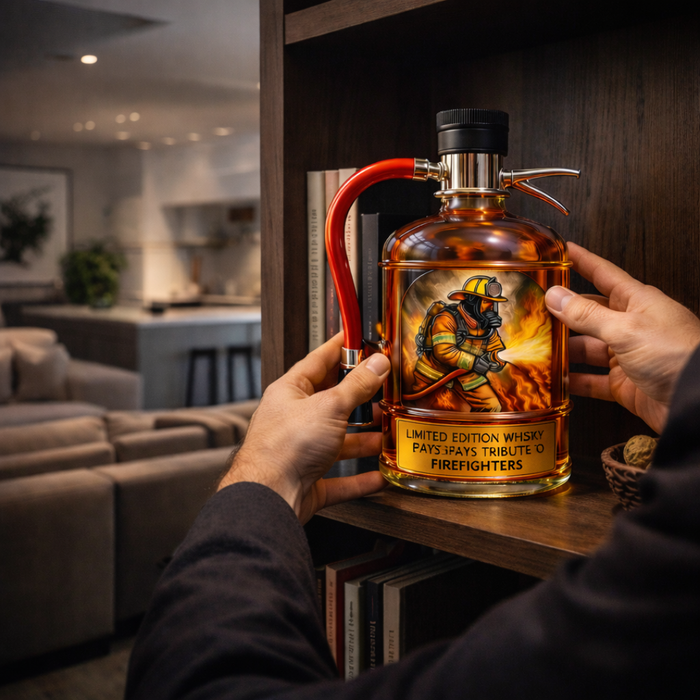 Whiskey Üveg – Tűzoltó Készülék Kiadás – 5. kép