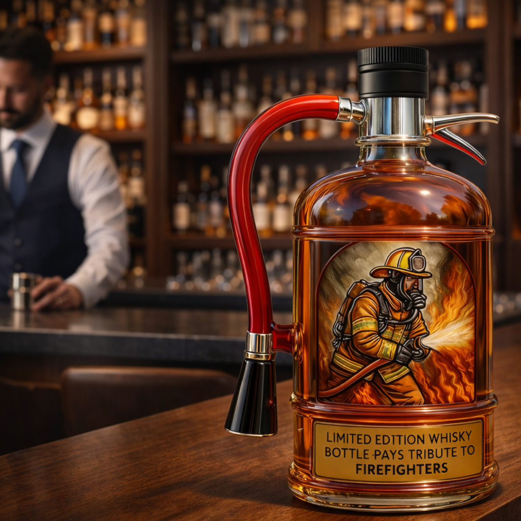 Whiskey Üveg – Tűzoltó Készülék Kiadás – 6. kép