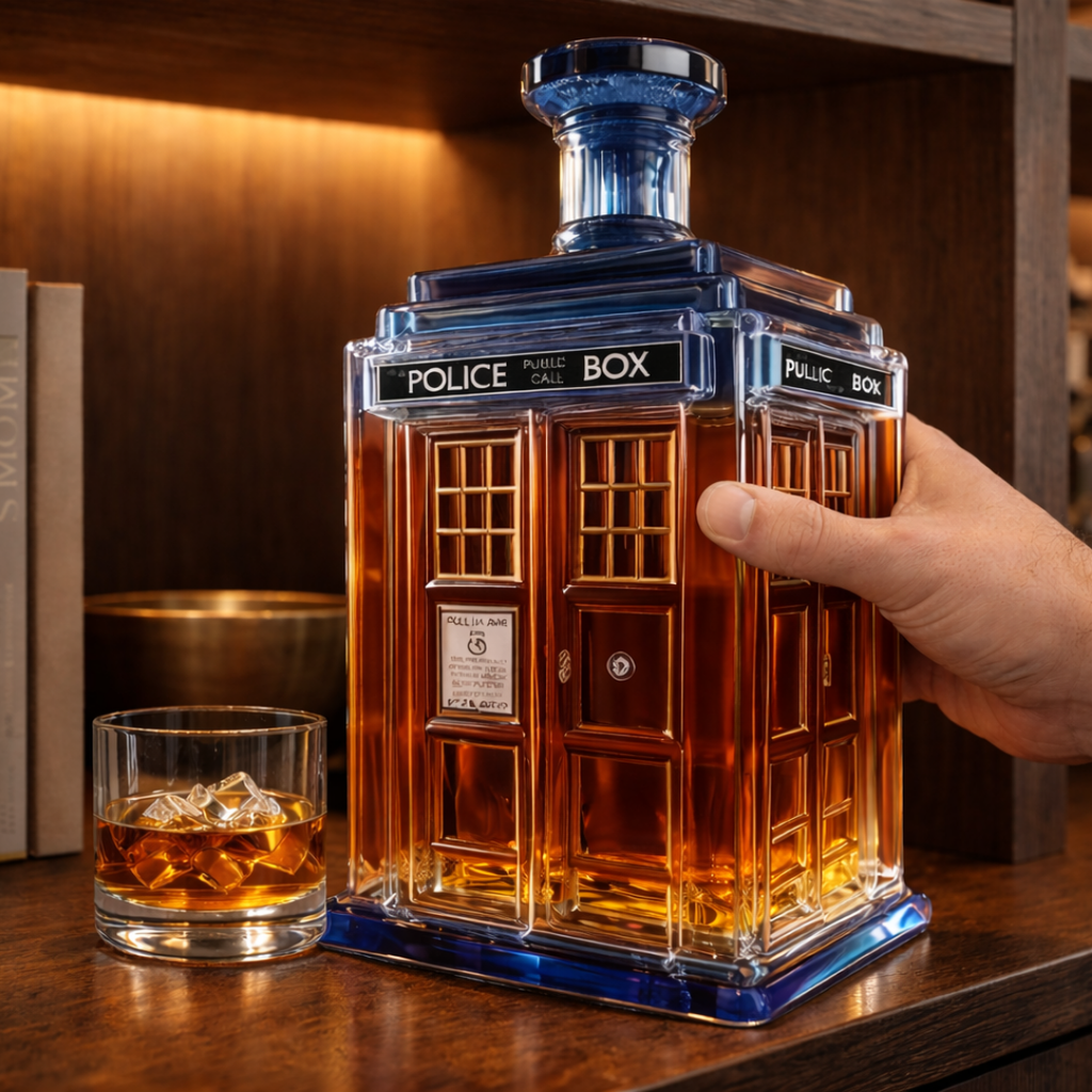 Whiskey Üveg – Rendőrségi Fülke Kiadás – 6. kép
