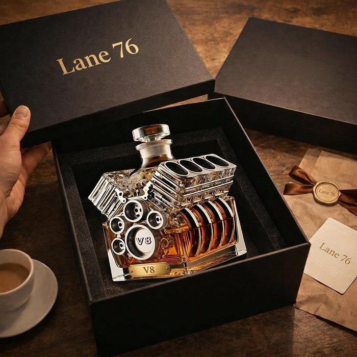 Whiskey Üveg – V8 Motor Kiadás – 4. kép