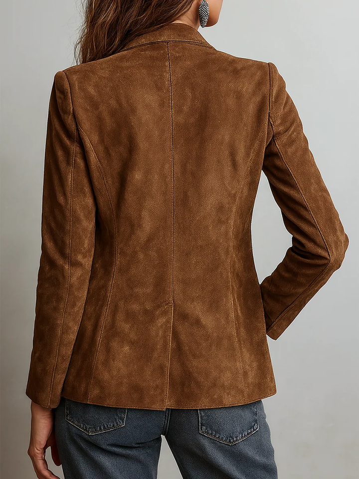 Vintage Barna Blézer Teodóra – 2. kép