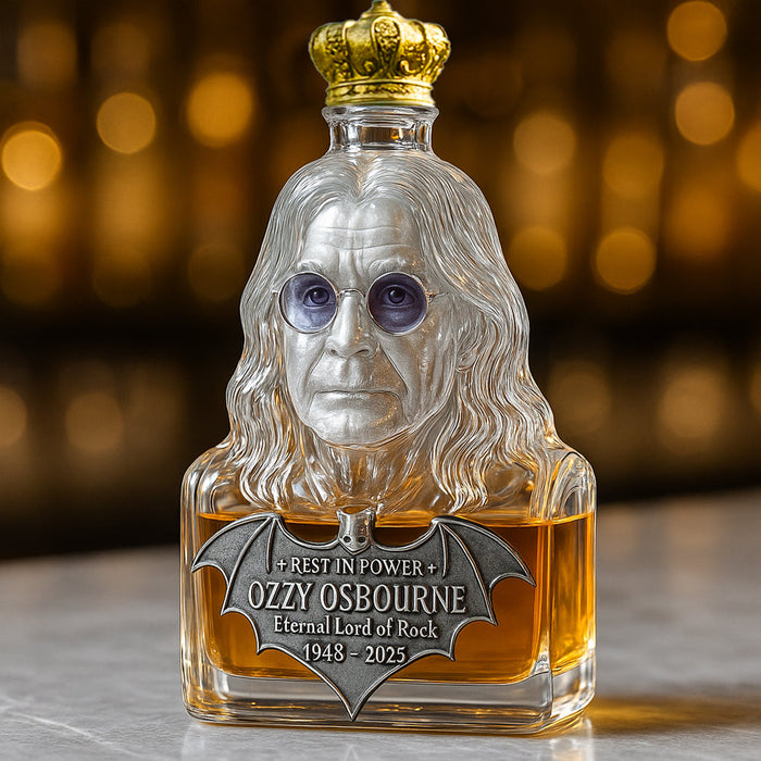 Ozzy Osbourne Whiskey Üveg – Gabriella Budapest