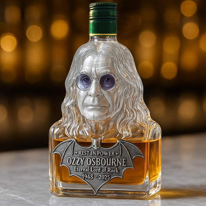 Ozzy Osbourne Whiskey Üveg – 3. kép