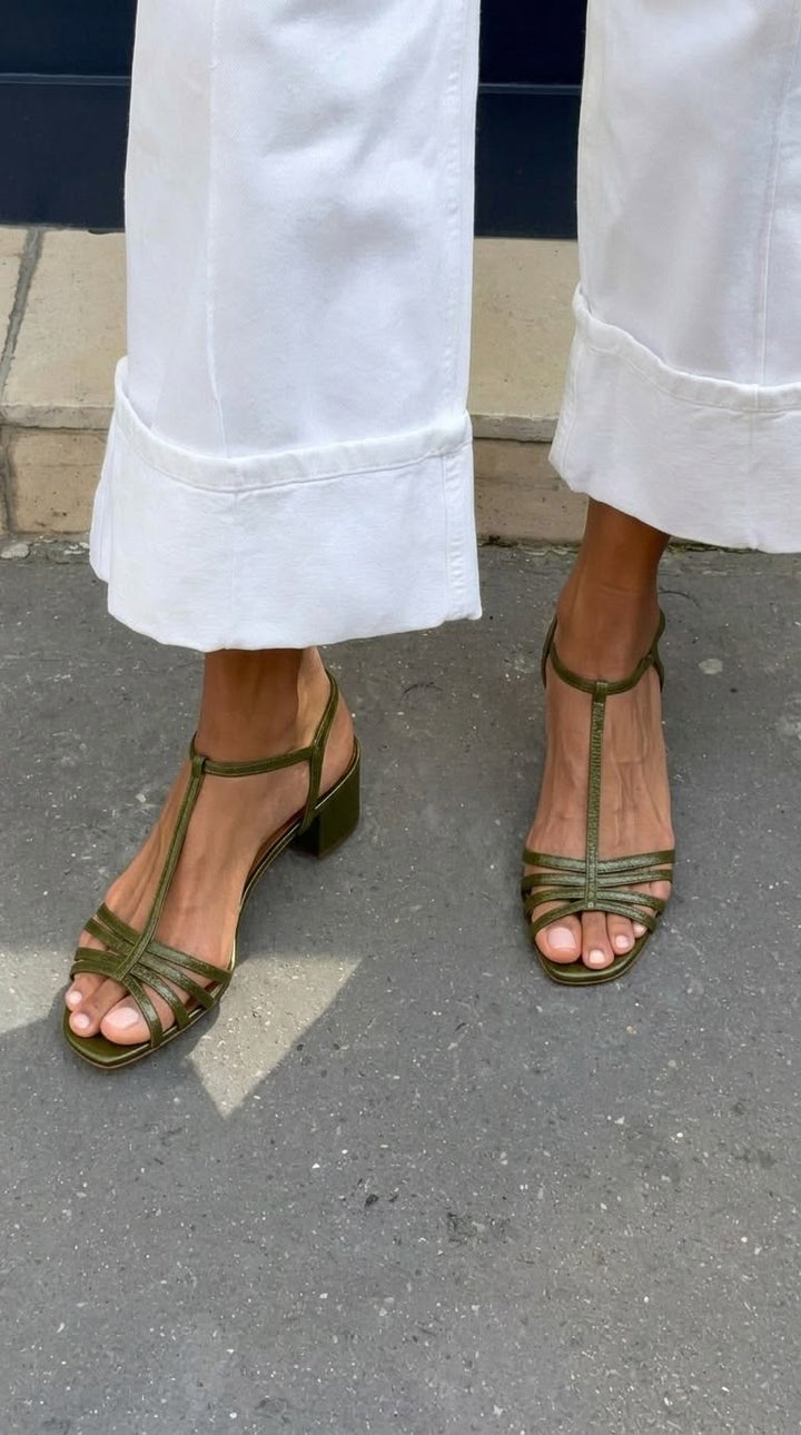 Arany Szandál Hétköznapi Elegancia Aletta – 11. kép
