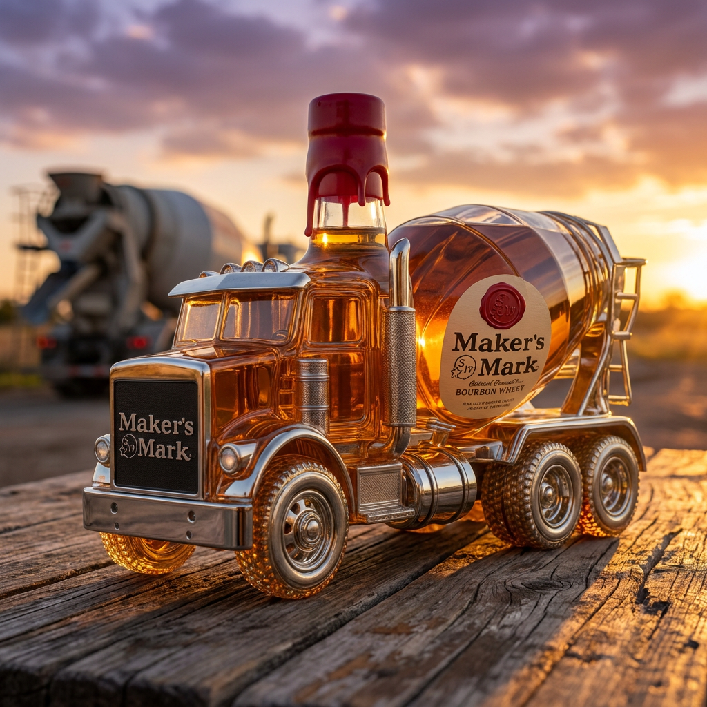 Whiskey Üveg – Teherautó Kiadás – 8. kép