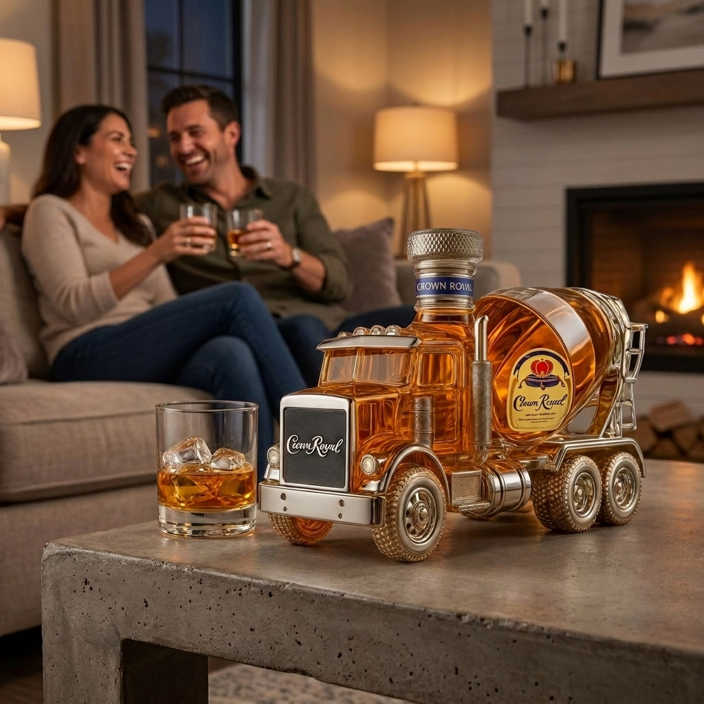 Whiskey Üveg – Teherautó Kiadás – 9. kép