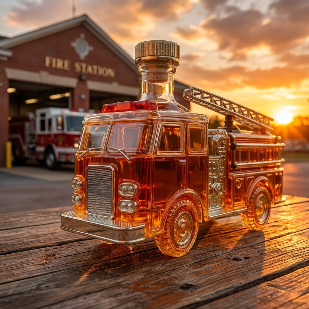 Whiskey Üveg – Tűzoltó Kiadás – 2. kép