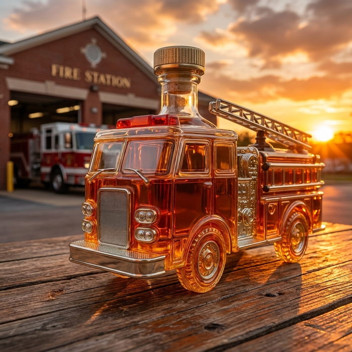 Whiskey Üveg – Tűzoltó Kiadás – 2. kép