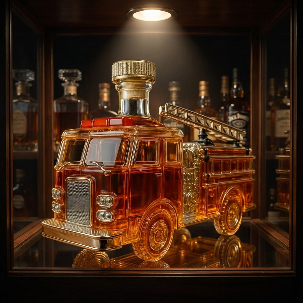 Whiskey Üveg – Tűzoltó Kiadás – Gabriella Budapest