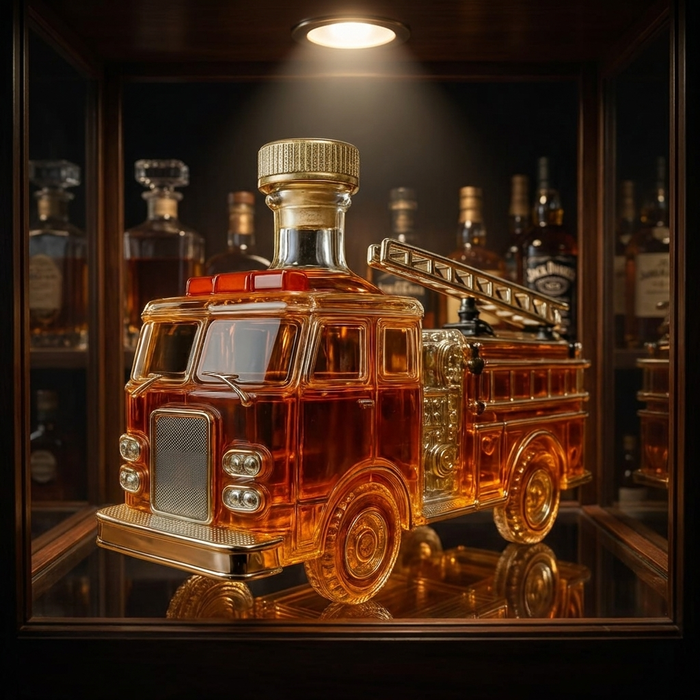 Whiskey Üveg – Tűzoltó Kiadás – Gabriella Budapest
