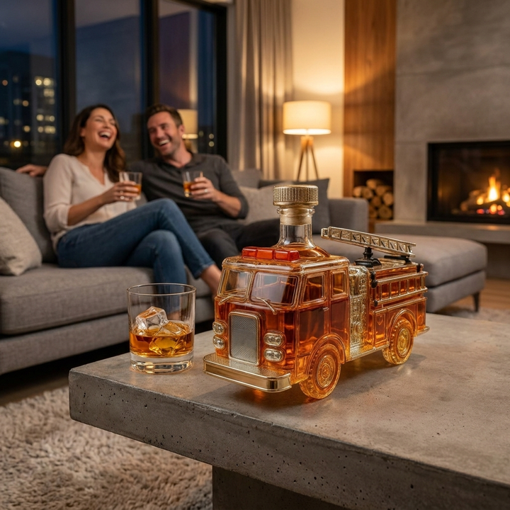 Whiskey Üveg – Tűzoltó Kiadás – 5. kép