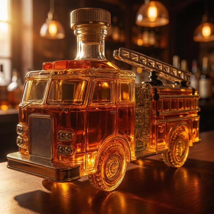 Whiskey Üveg – Tűzoltó Kiadás – 6. kép