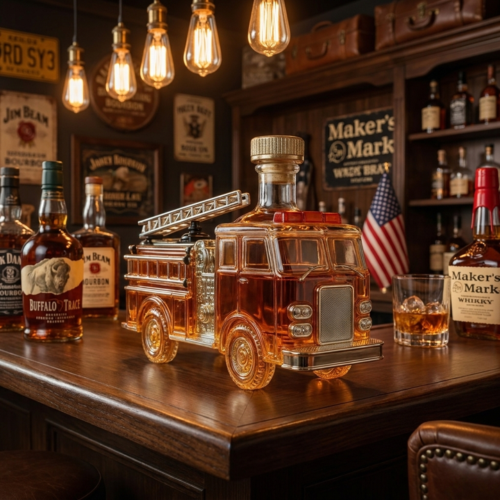 Whiskey Üveg – Tűzoltó Kiadás – 3. kép