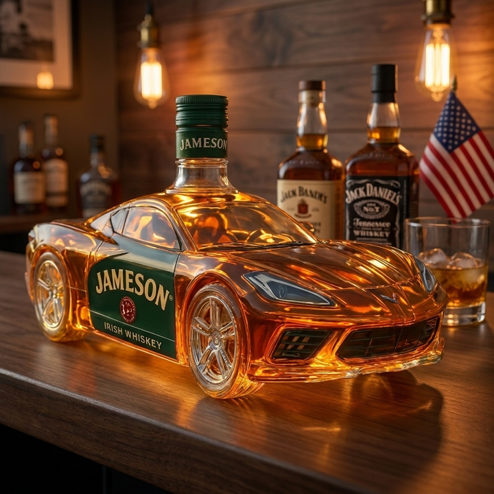 Whiskey Üveg – Sportautó Kiadás – Gabriella Budapest