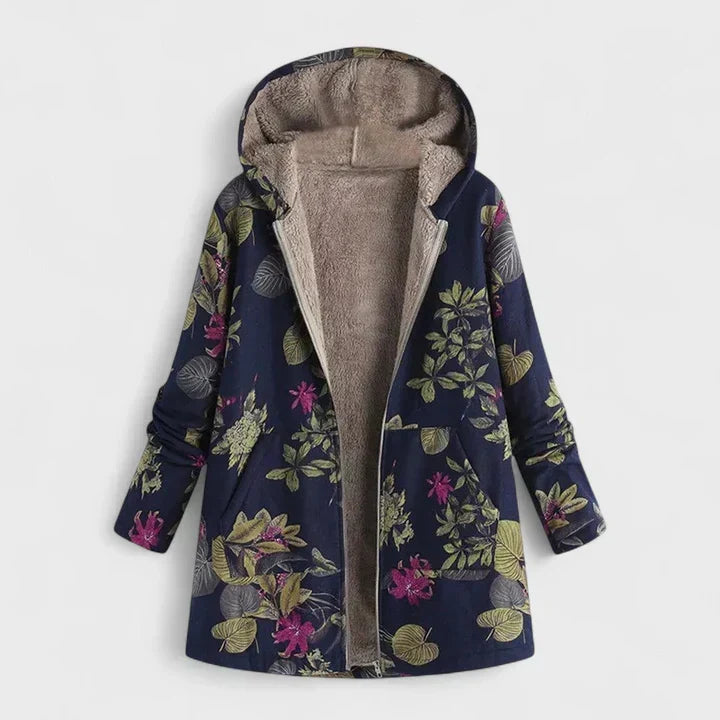 Meleg, retró stílusú parka Samantha – 3. kép
