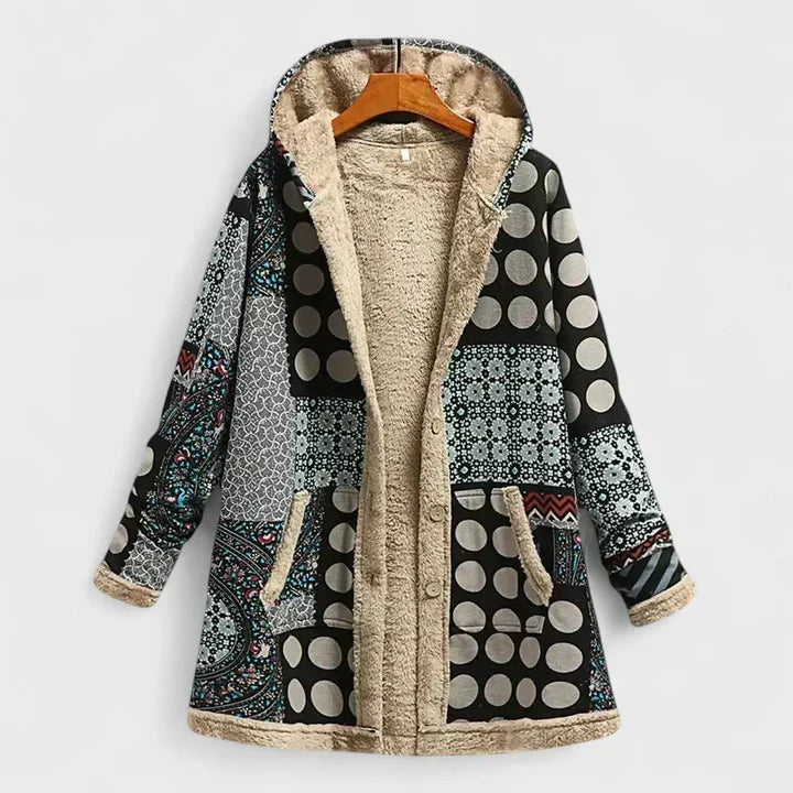 Meleg, retró stílusú parka Samantha – 4. kép