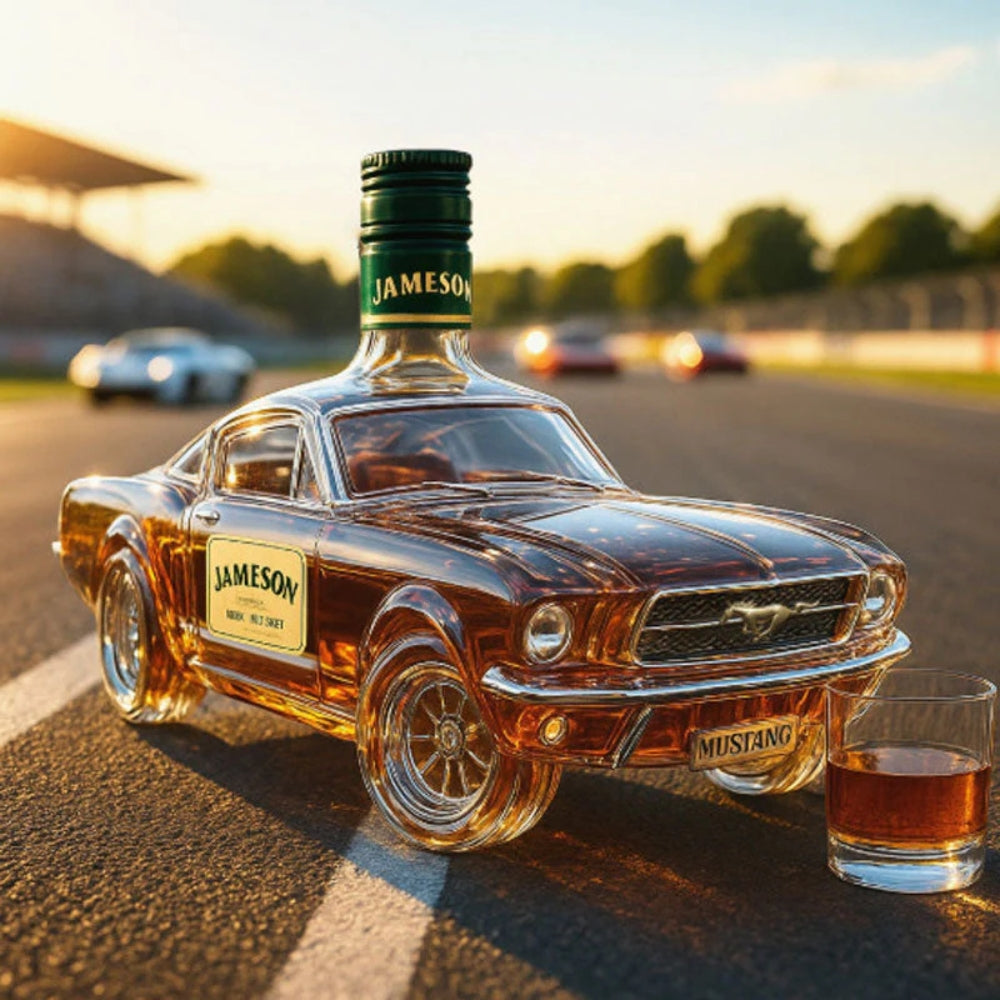 Whiskey Üveg – Sportautó Kiadás – 3. kép