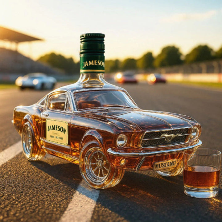 Whiskey Üveg – Sportautó Kiadás – 3. kép