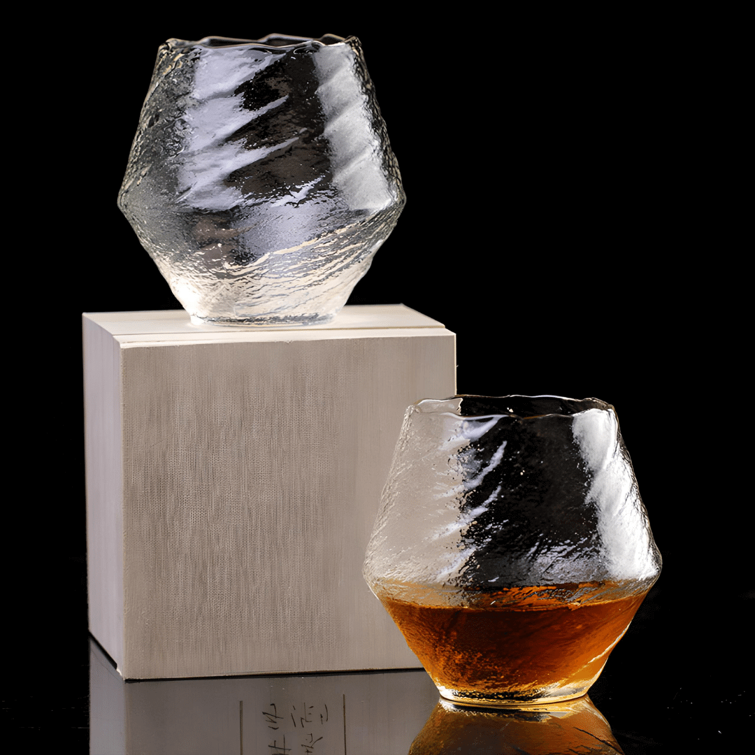Japán Kristály Whiskey Pohár – Yume – 2. kép